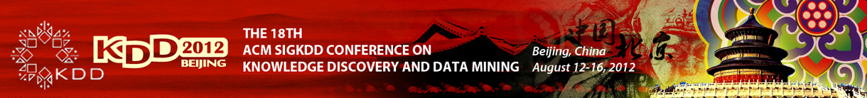 KDD 2012 Banner